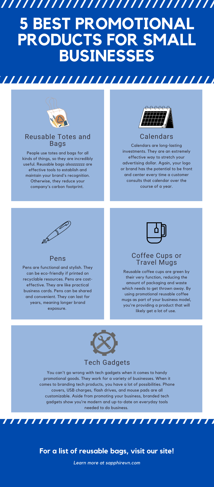 5 Best Promotional Products for Small Businesses - Sapphire Packaging ...